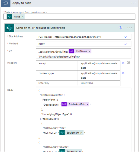 Sharepoint move data from one list to another