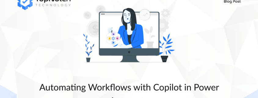 Power Automate workflow automation Copilot features AI automation business productivity tools low-code automation